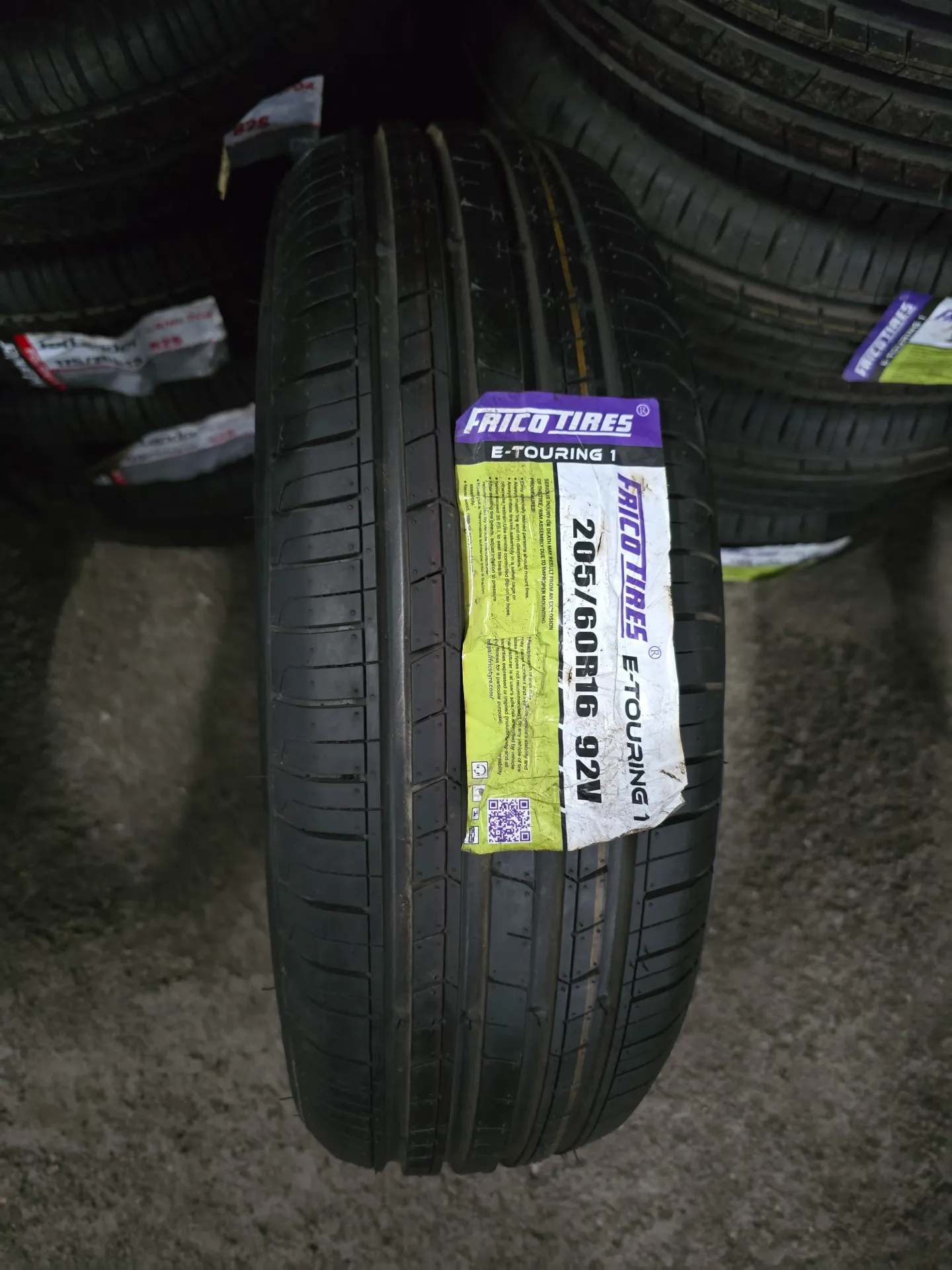 NEUMATICO 205/60R16 E-TOURING 1 FRICO